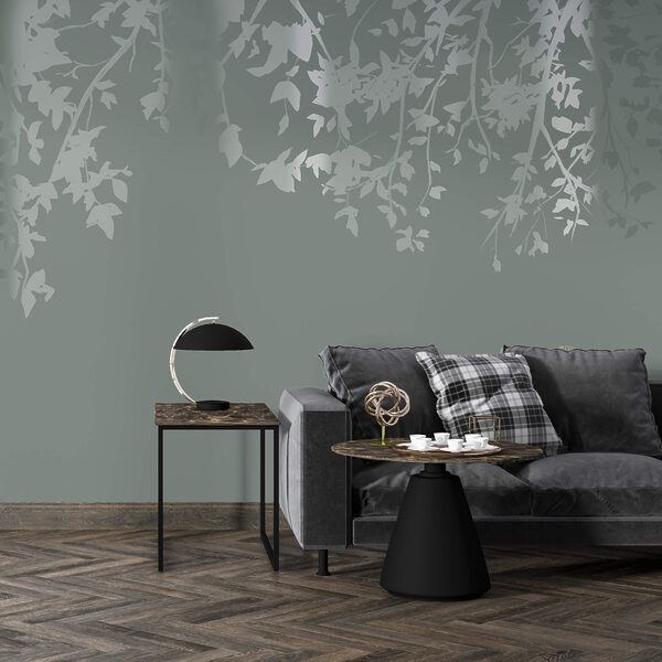 Vetvy stromov s listami Vetvy stromov s listami