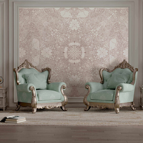 Biely a červený vzor