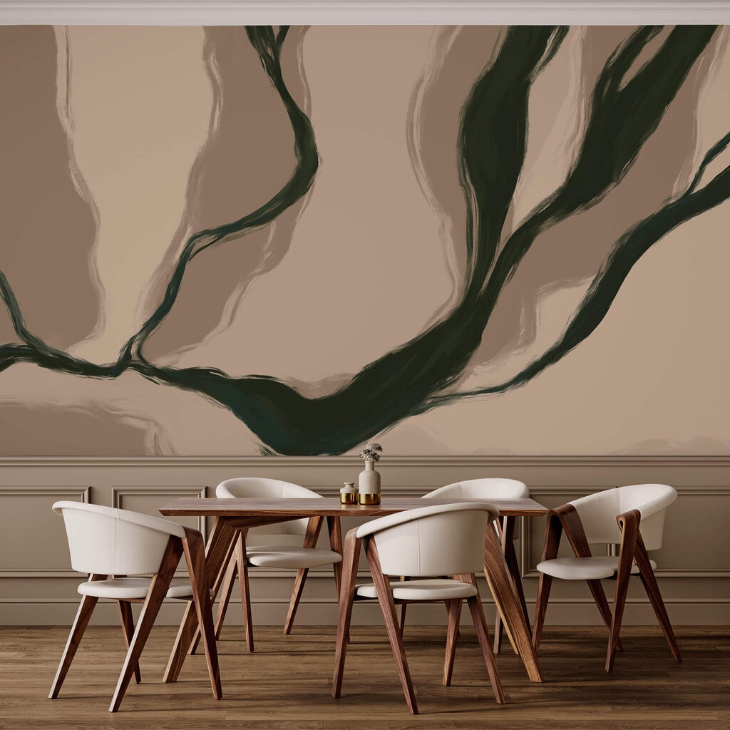 Organické línie v jemných odtieňoch Organické línie v jemných odtieňoch