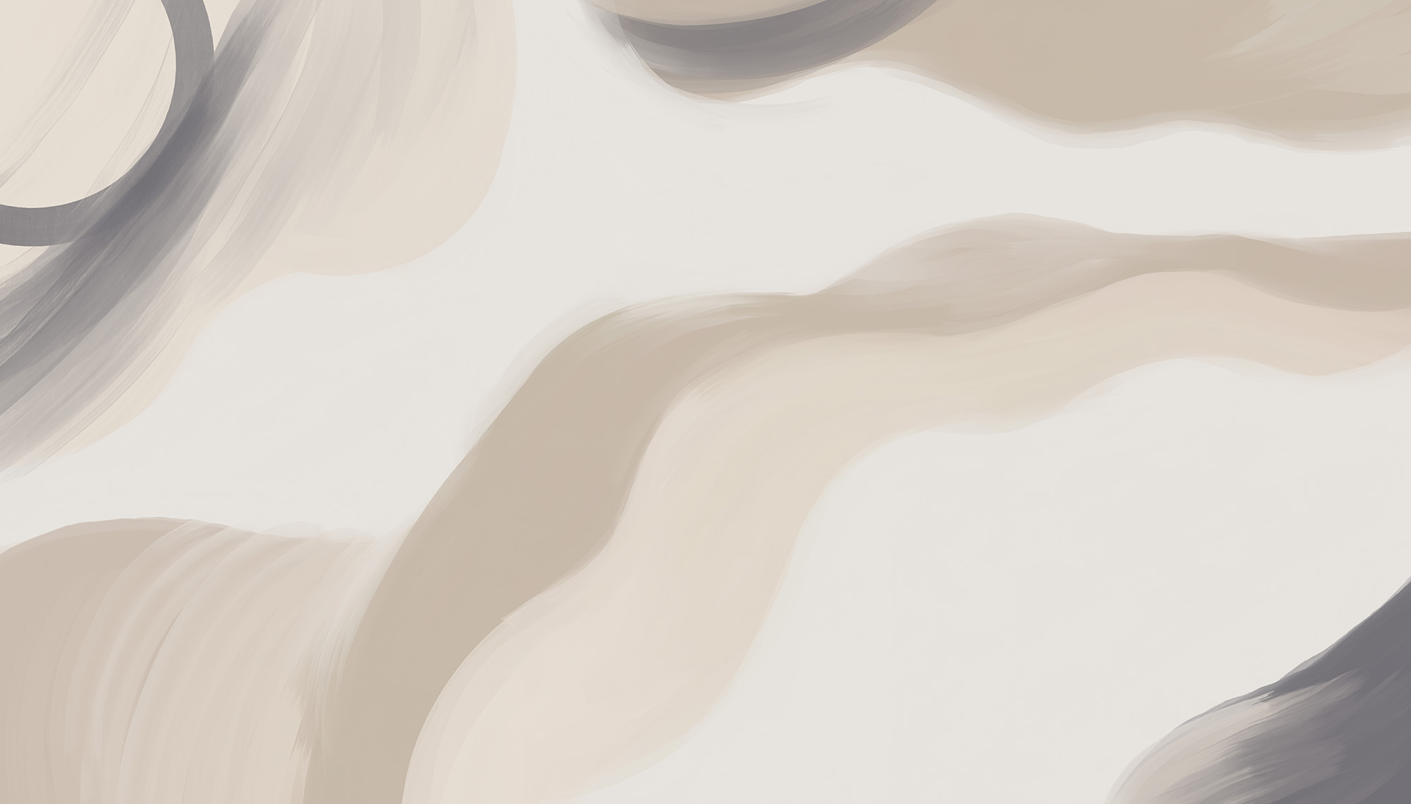 Abstract swirls in soft tones