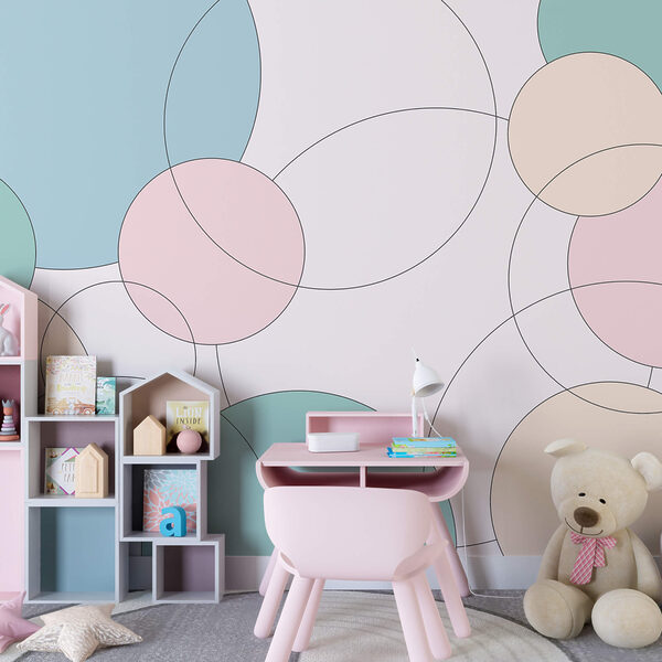 Vzor kruhov a listov