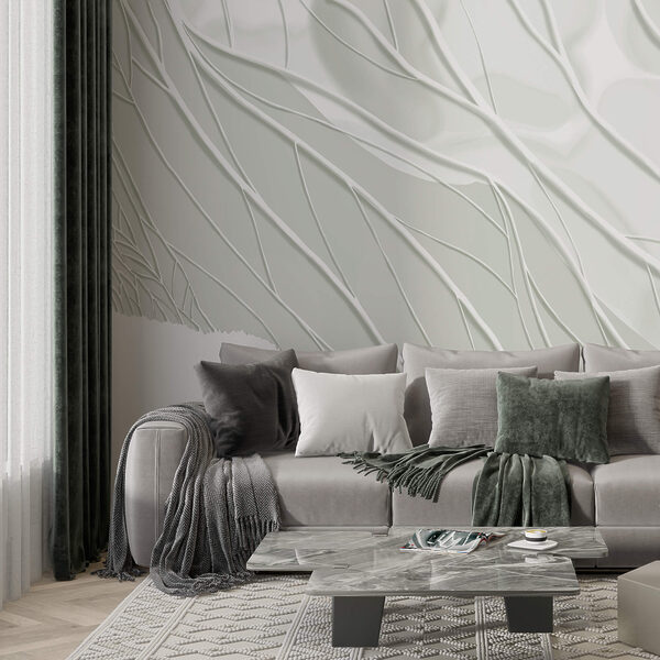 Biele pozadie s čiarami