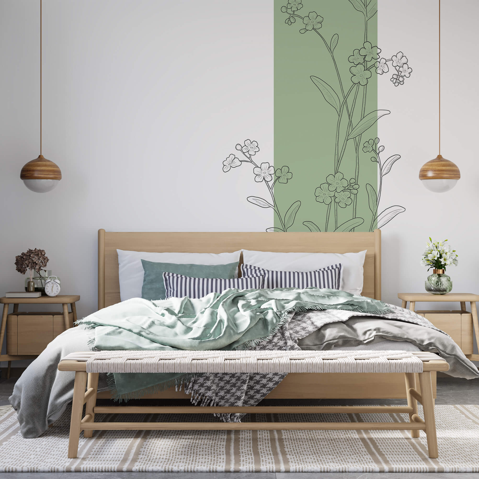 Kreslenie kvetov a listov