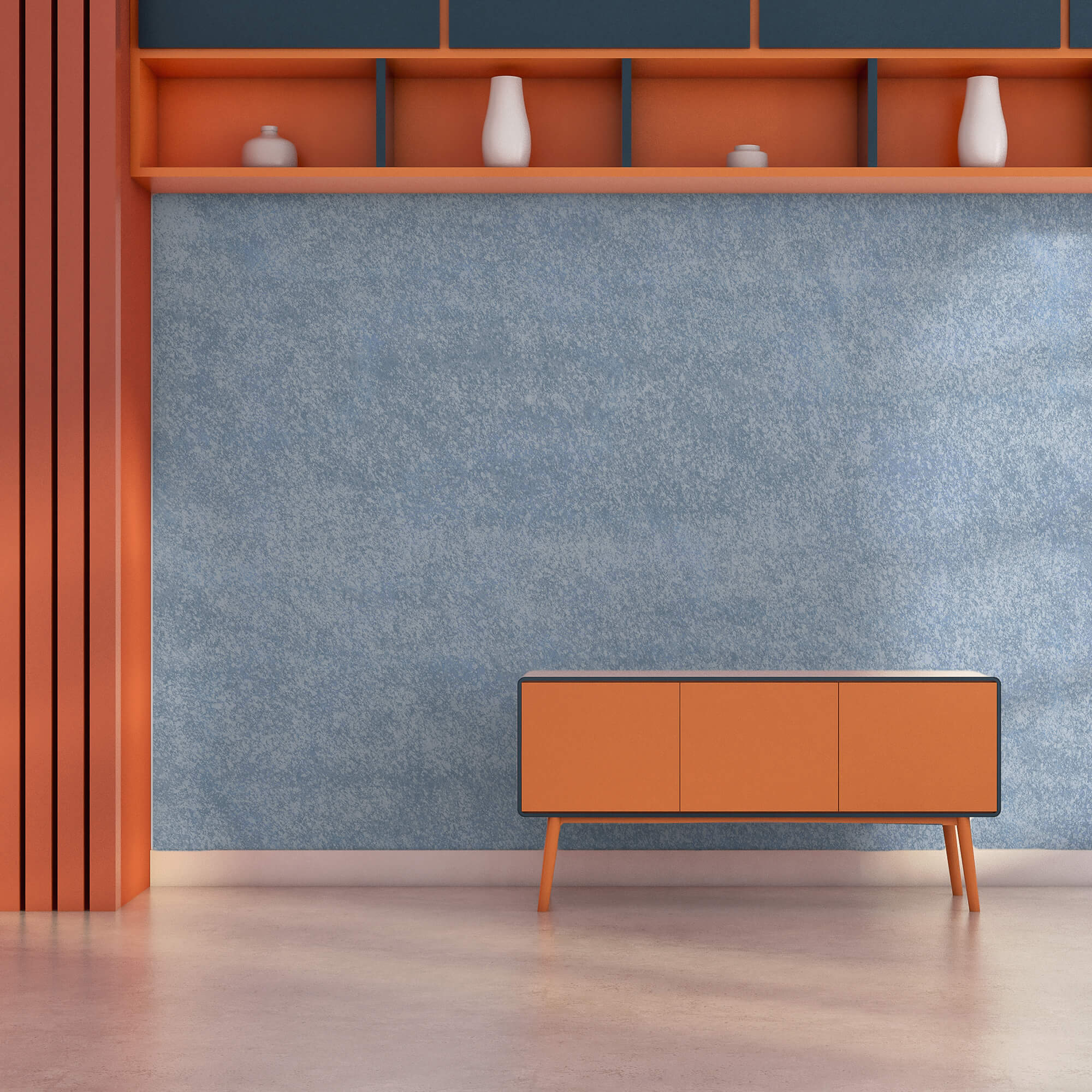 Modro-biely povrch s škvrnami