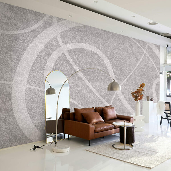 Šedý a biely abstraktný dizajn