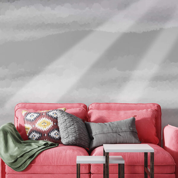 Šedotónový obrázok mrakov a slnečných lúčov Šedotónový obrázok mrakov a slnečných lúčov