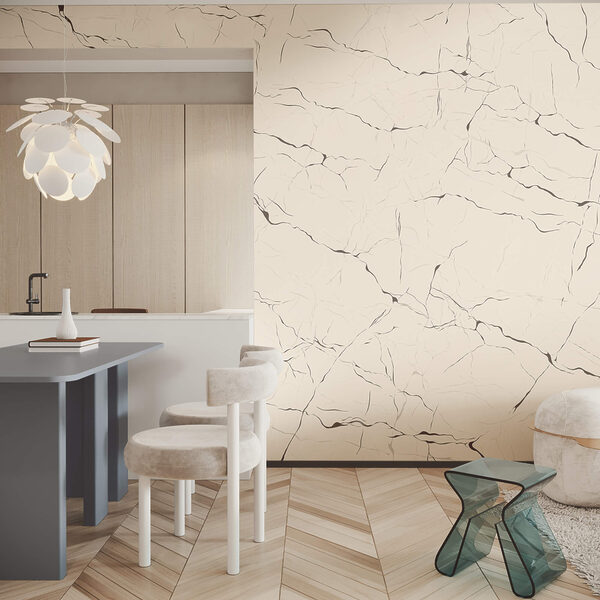 Biely povrch s prasklinami