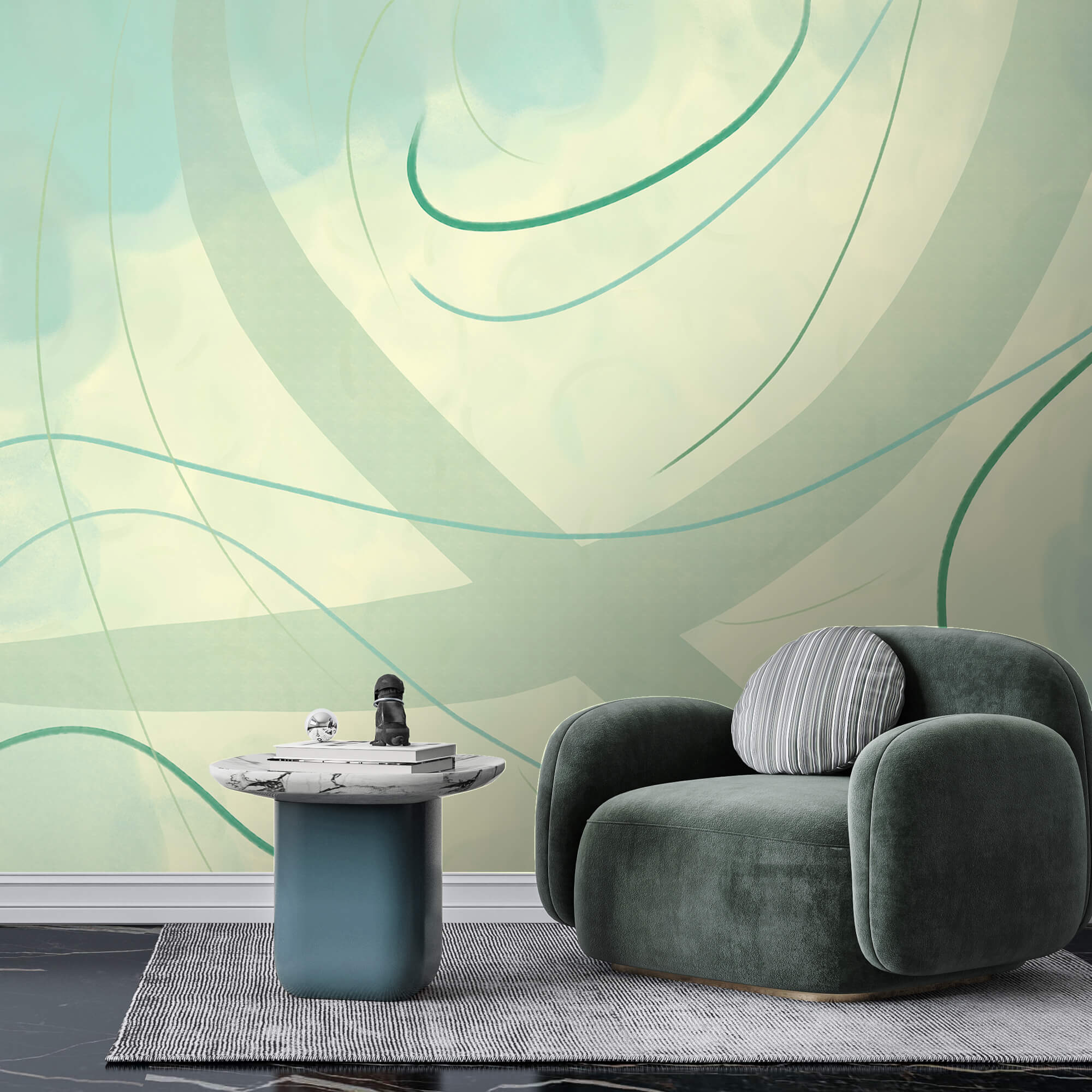 Jemné víry farieb a tvarov Jemné víry farieb a tvarov