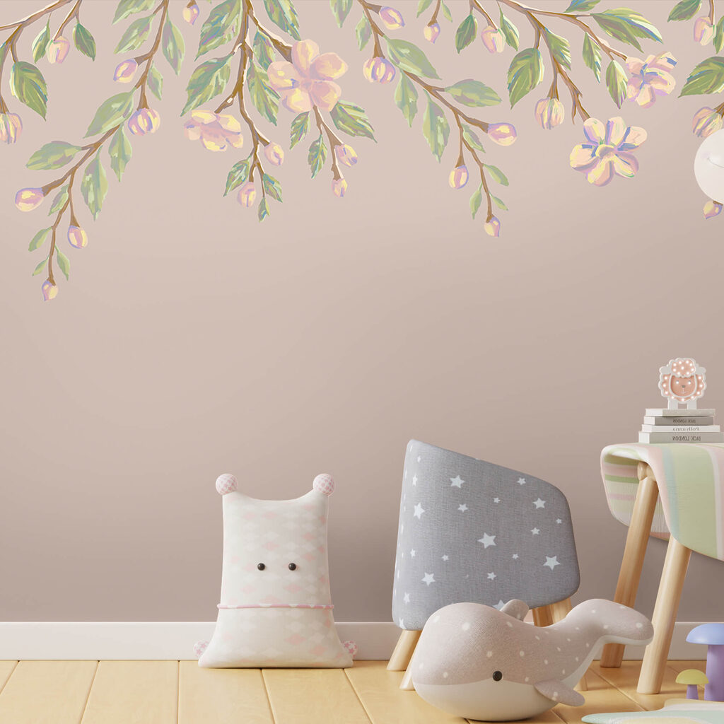 Jemný kvetinový vzor na jemnom pozadí Jemný kvetinový vzor na jemnom pozadí