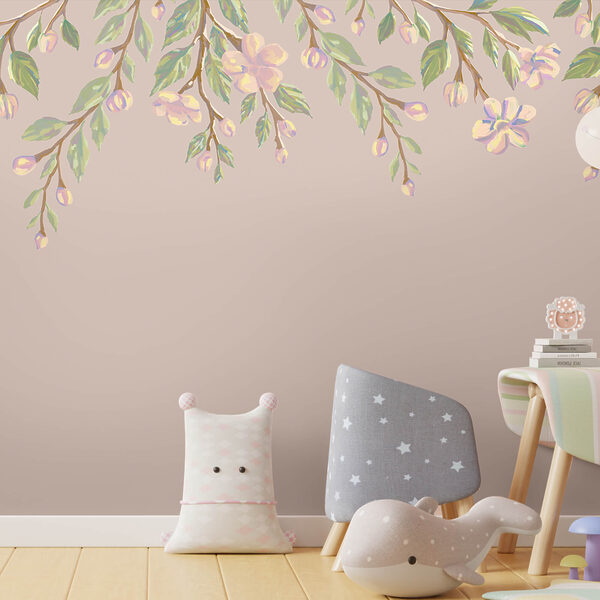 Jemný kvetinový vzor na jemnom pozadí Jemný kvetinový vzor na jemnom pozadí