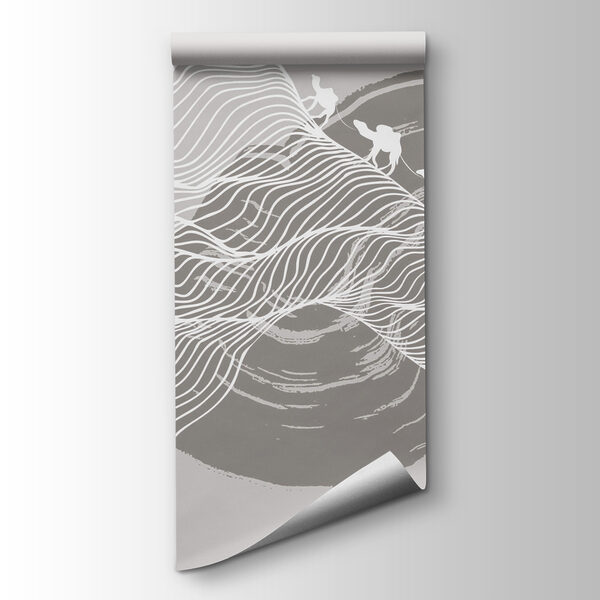 White lines on a gray background White lines on a gray background