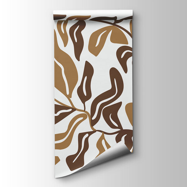 Brown and tan leaves