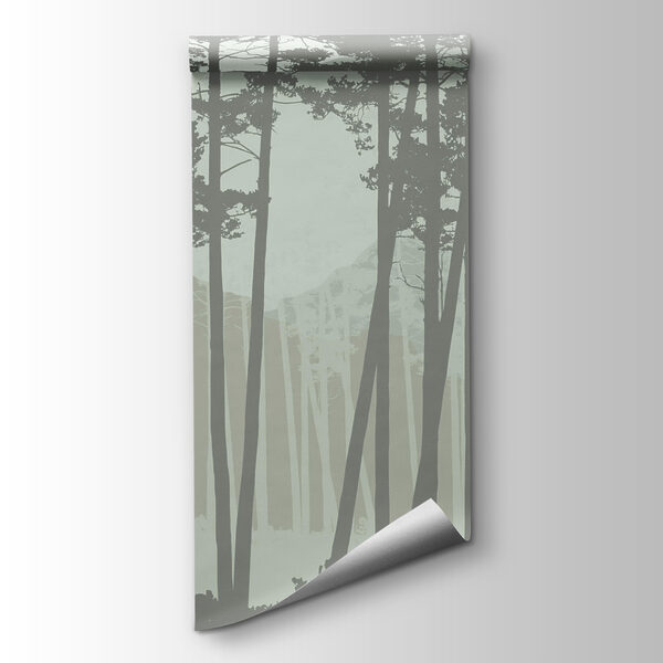 Group of trees in a forest Group of trees in a forest