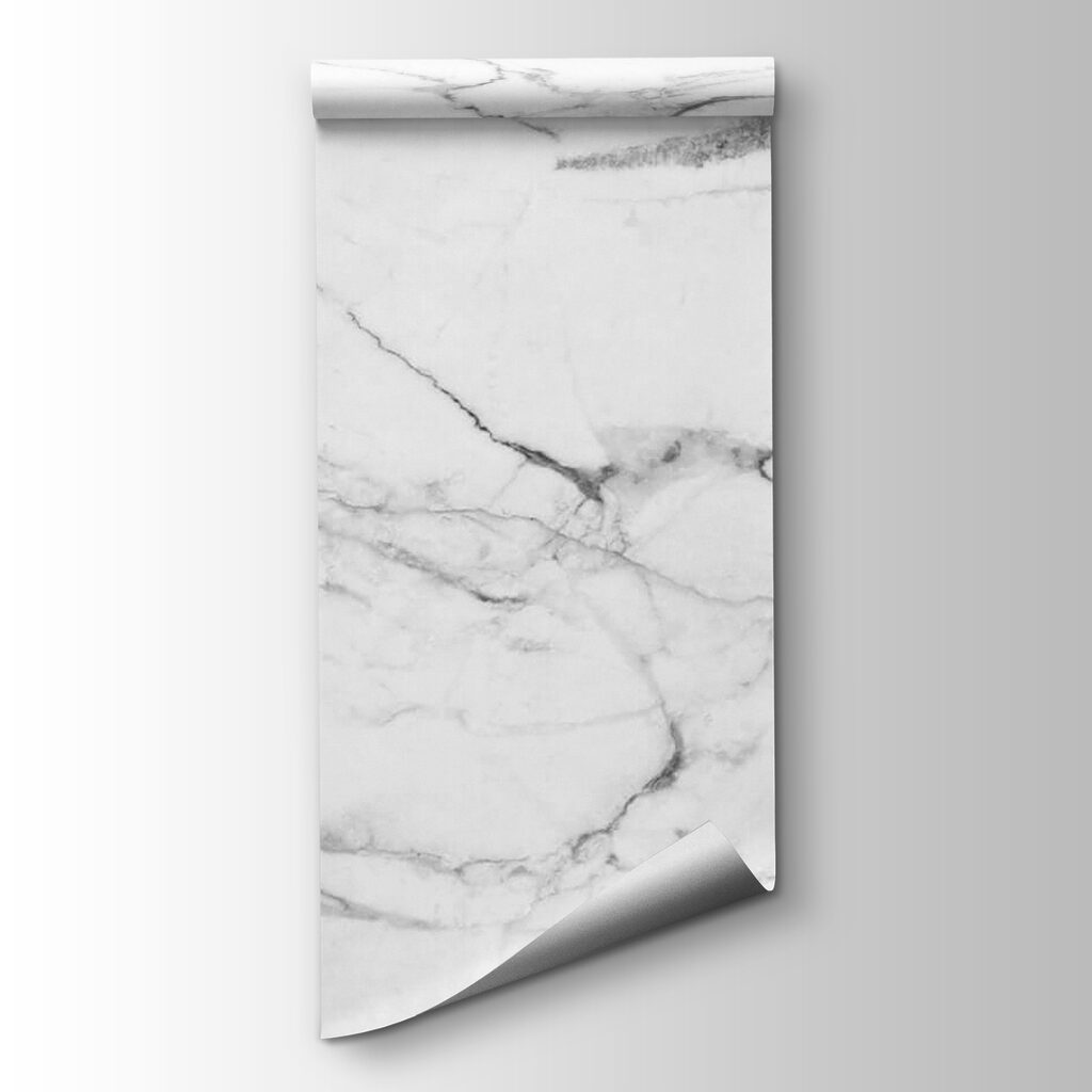 White and black marble