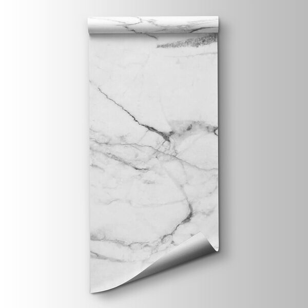White and black marble