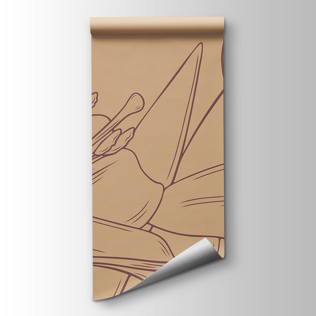 Drawing of a flower Drawing of a flower