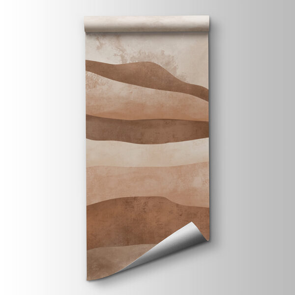 Painting of a desert landscape Painting of a desert landscape