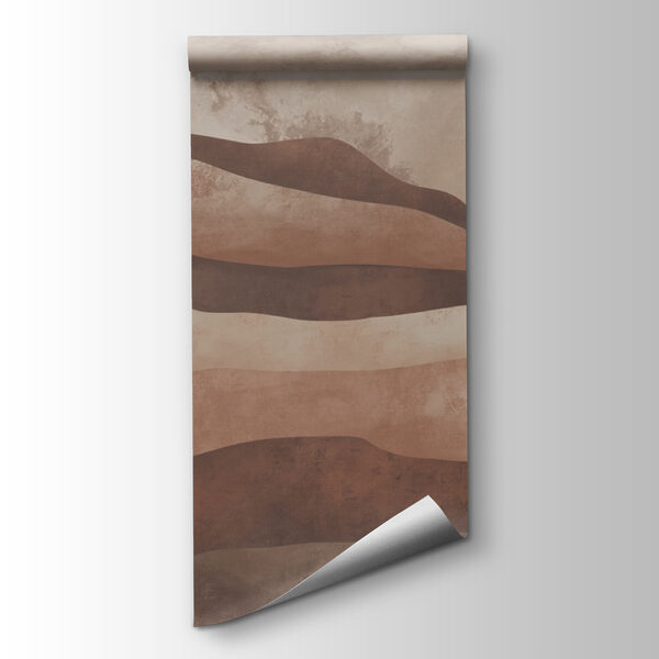 Painting of a desert landscape Painting of a desert landscape