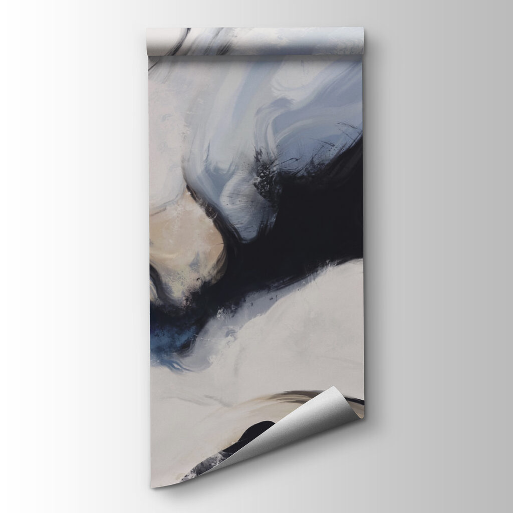 Abstract waves in soft tones Abstract waves in soft tones