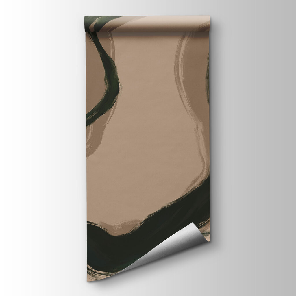 Organic lines in soft hues Organic lines in soft hues