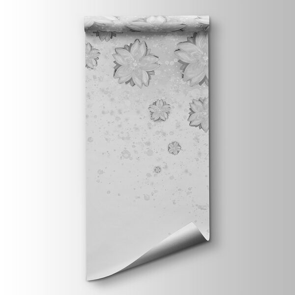 White flowers on a white surface White flowers on a white surface