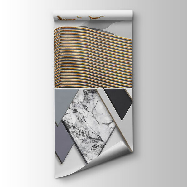 Wallpaper with birds flying in the sky