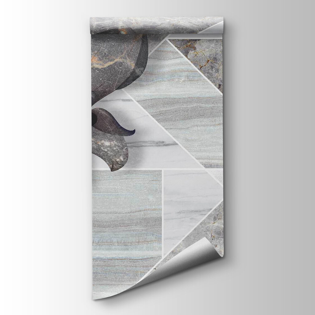 Flower on a marble surface