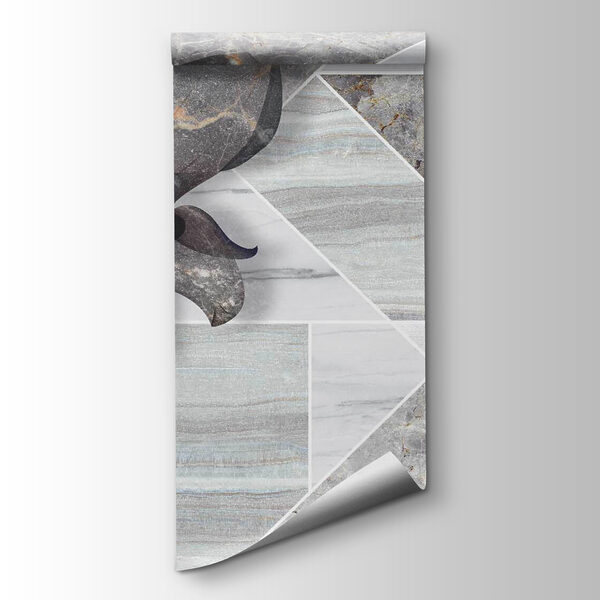 Flower on a marble surface