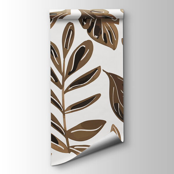 Pattern of brown leaves Pattern of brown leaves