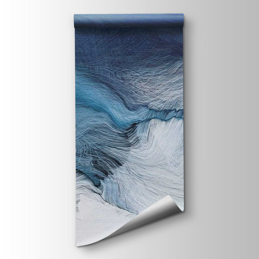 Blue and white painting Blue and white painting