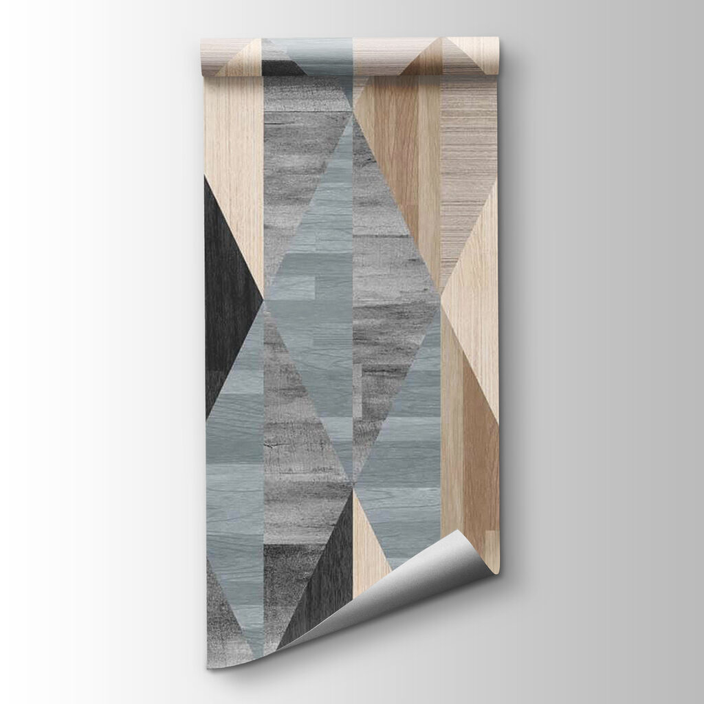 Pattern of wood and diamond shapes Pattern of wood and diamond shapes