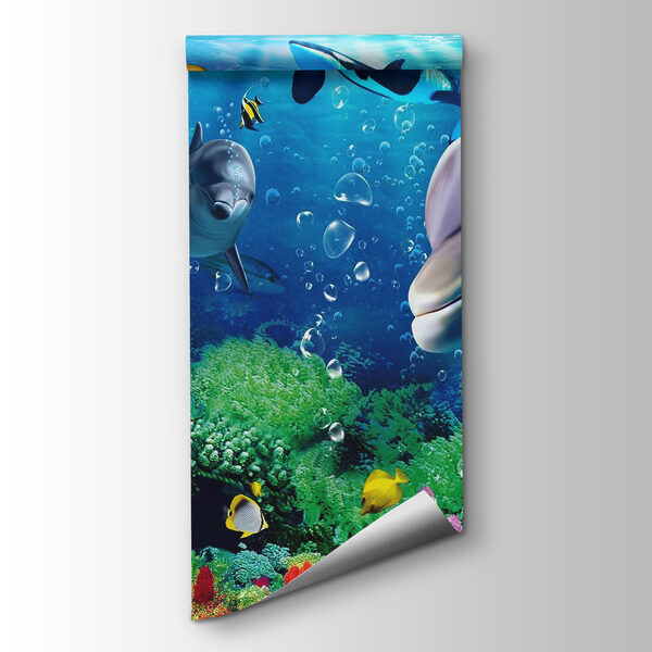 Group of fish swimming in the water Group of fish swimming in the water