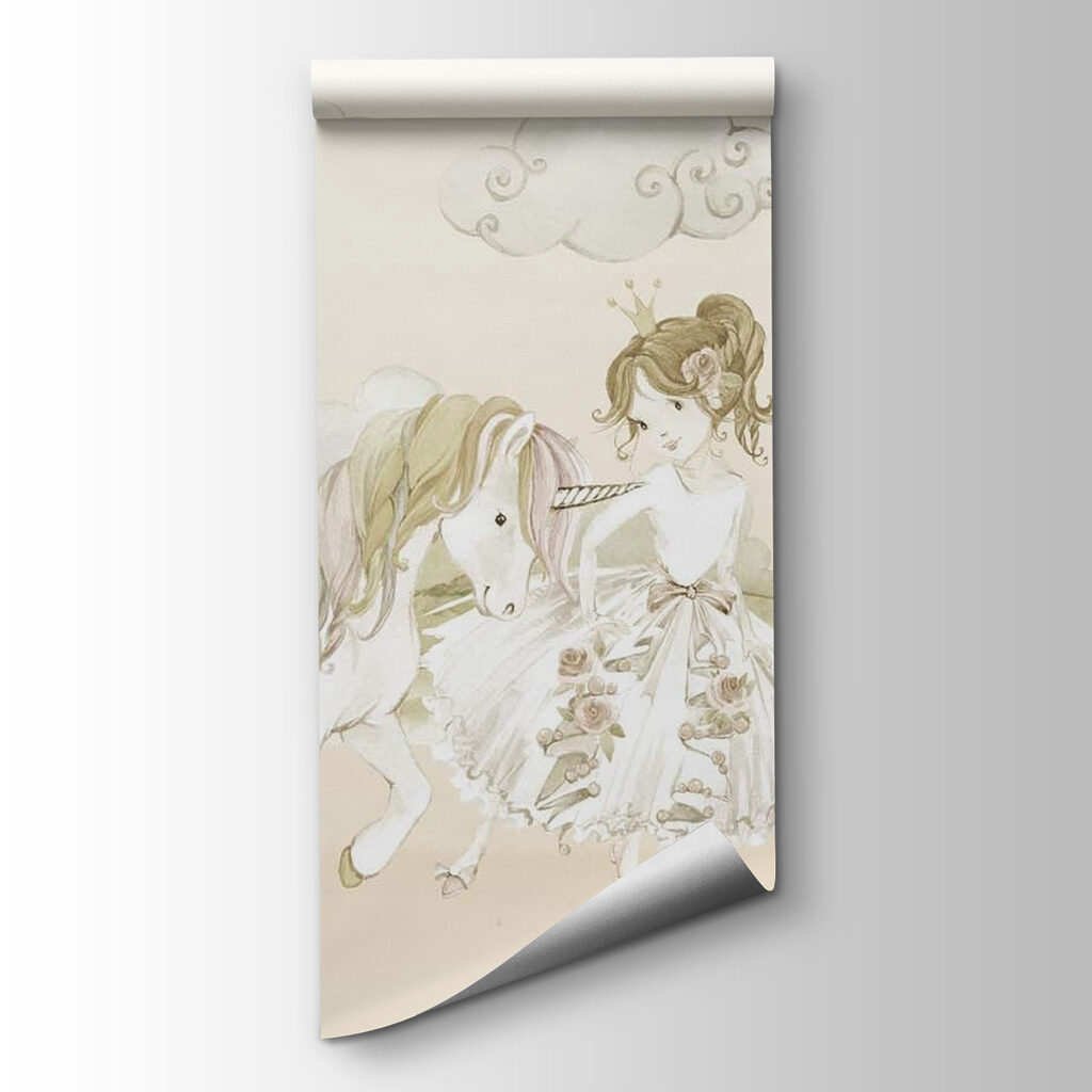 Girl and a unicorn Girl and a unicorn