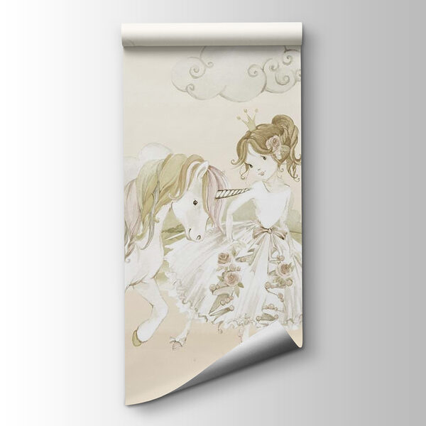 Girl and a unicorn Girl and a unicorn