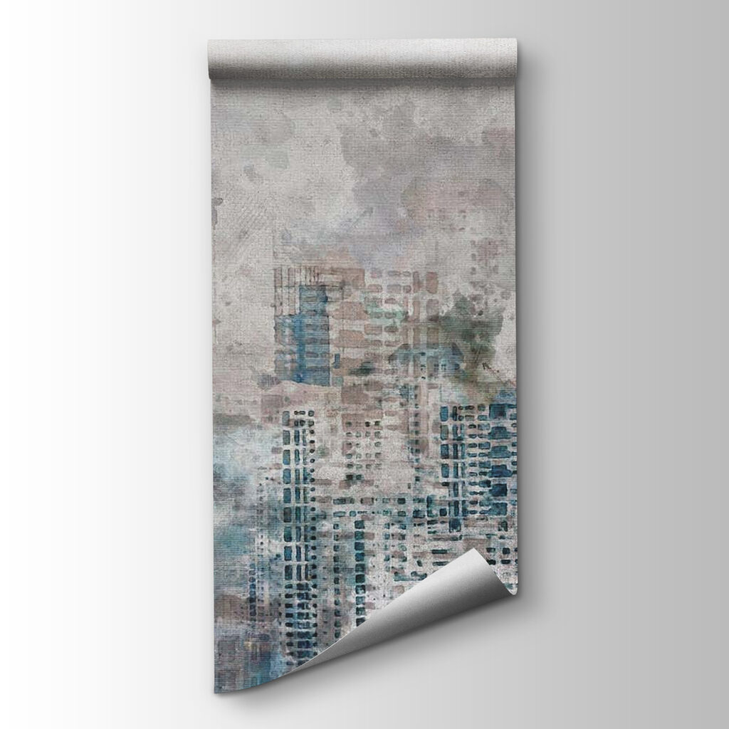 City skyline with many buildings City skyline with many buildings