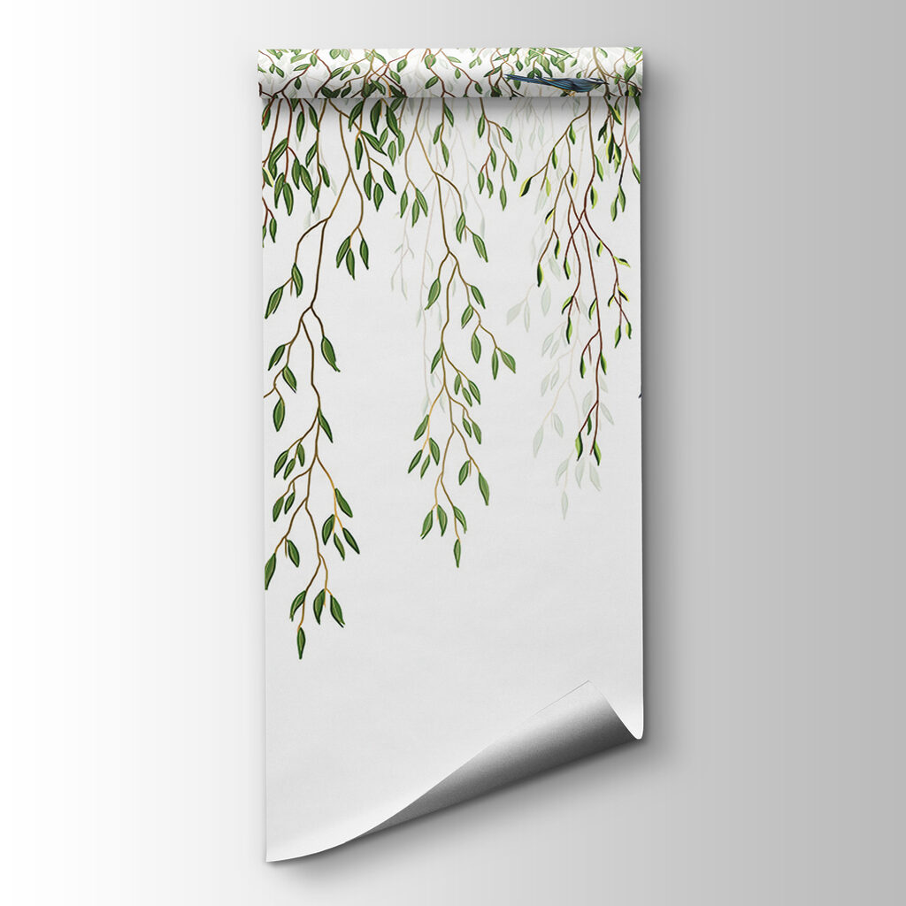 Birds on a tree branch Birds on a tree branch