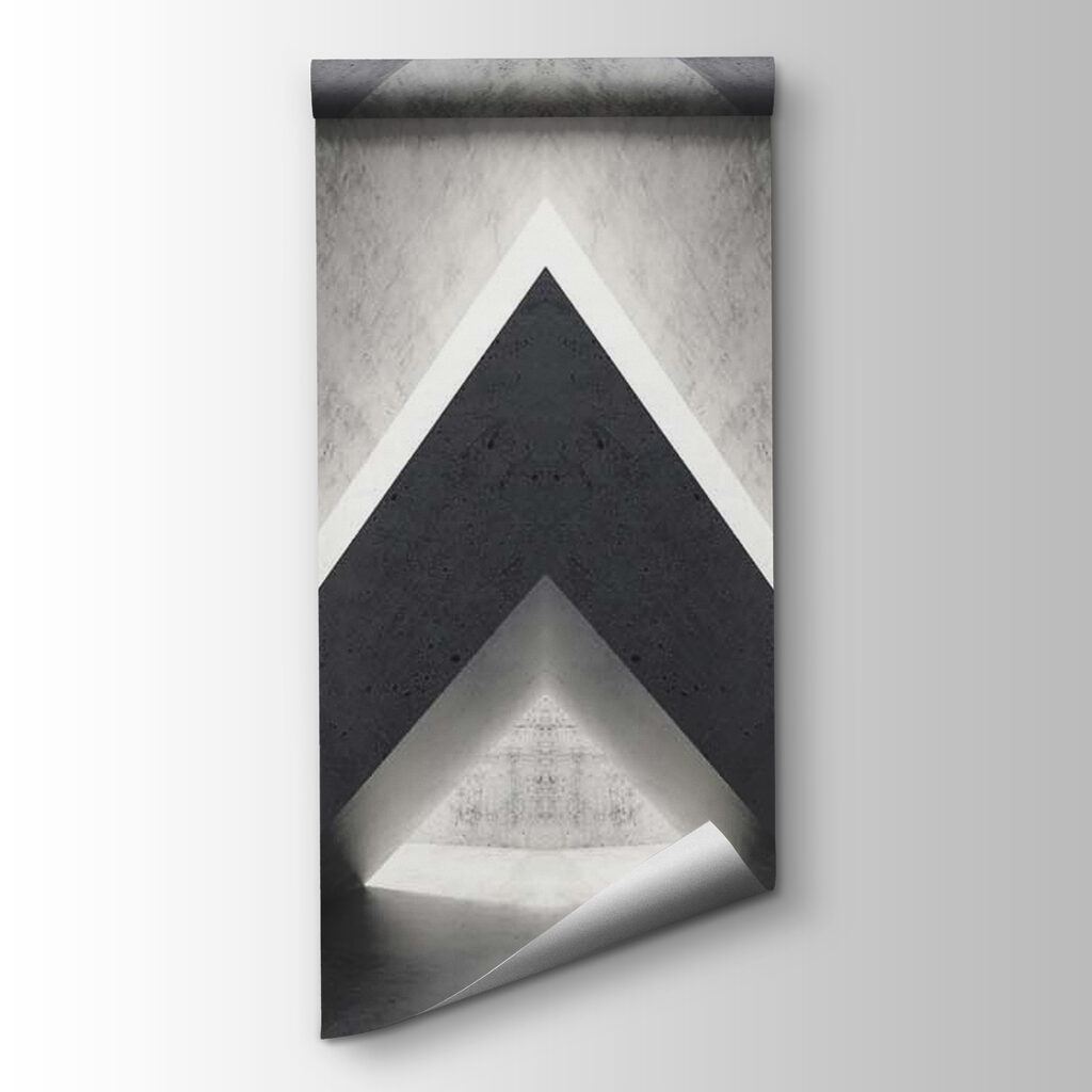 Room with a triangular structure Room with a triangular structure