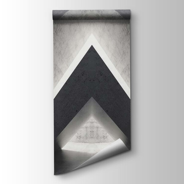 Room with a triangular structure Room with a triangular structure