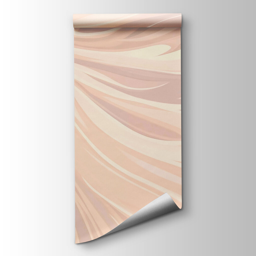 Fluid lines in soft, neutral tones Fluid lines in soft, neutral tones