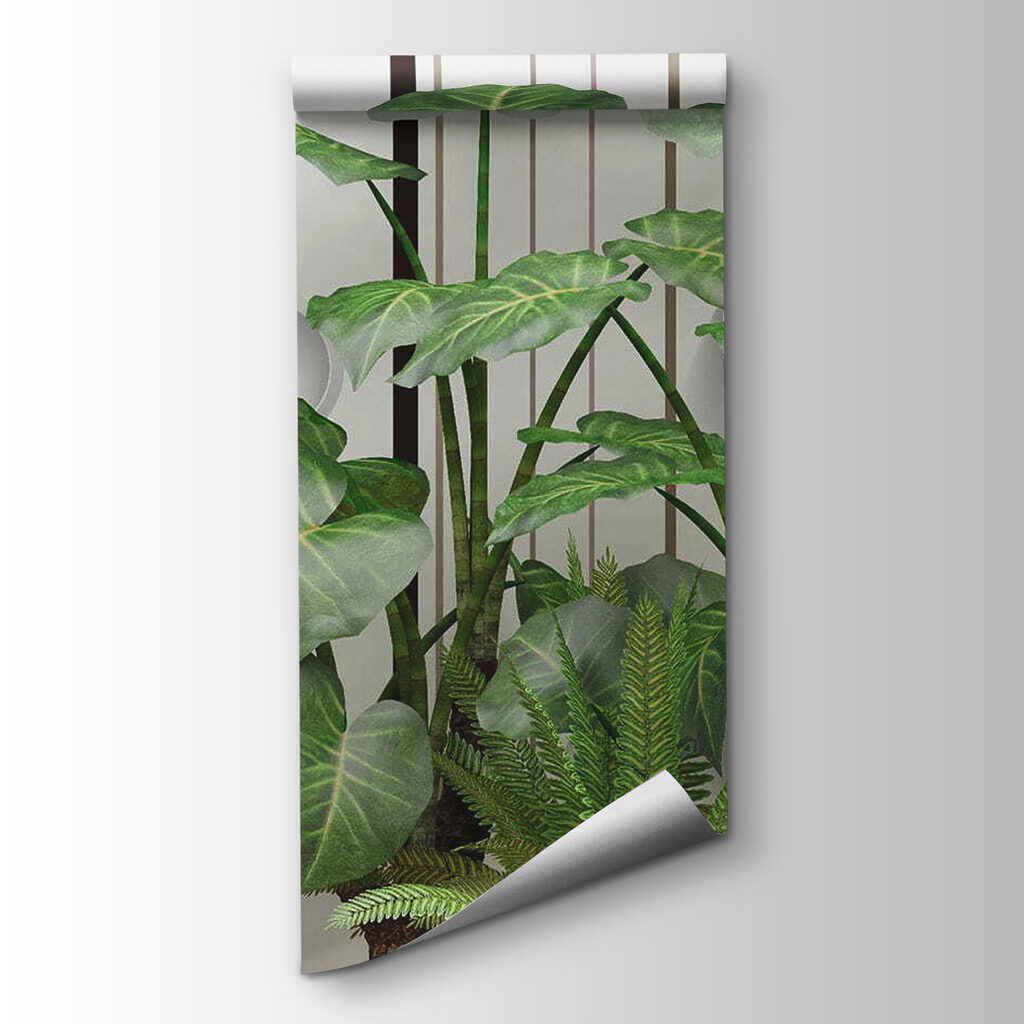 Plant with green leaves