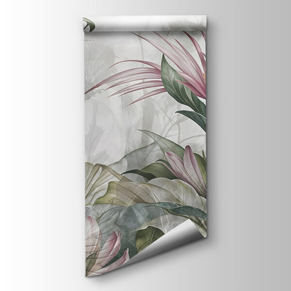 Painting of flowers and leaves Painting of flowers and leaves