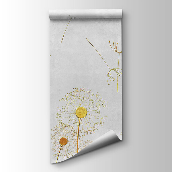 Yellow dandelions with seeds Yellow dandelions with seeds