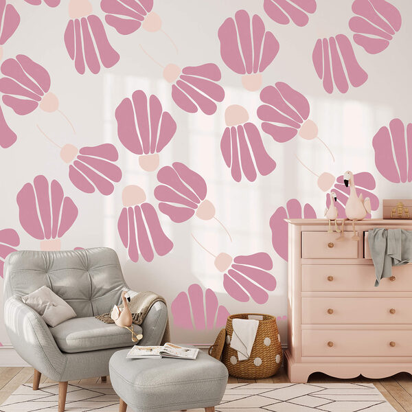 Vzor ružových kvetov Vzor ružových kvetov