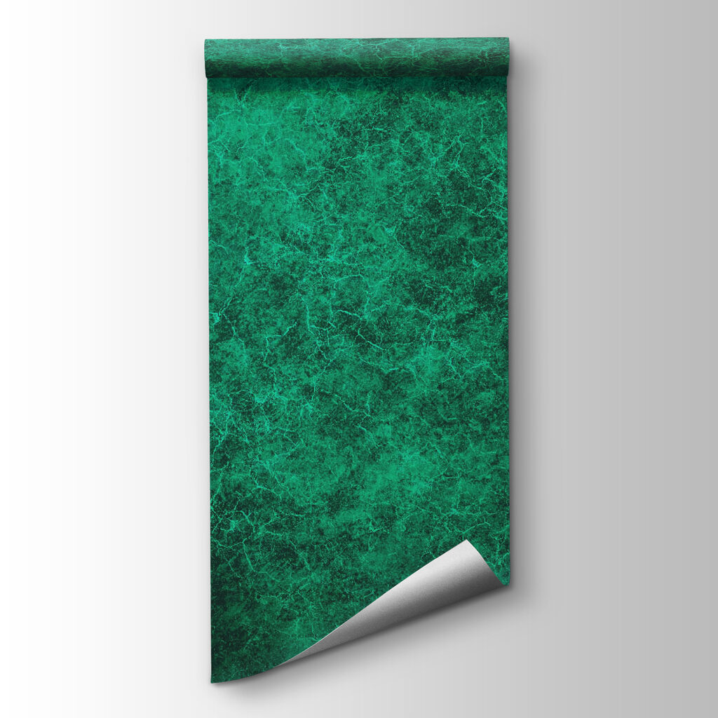 Green background with lots of small cracks