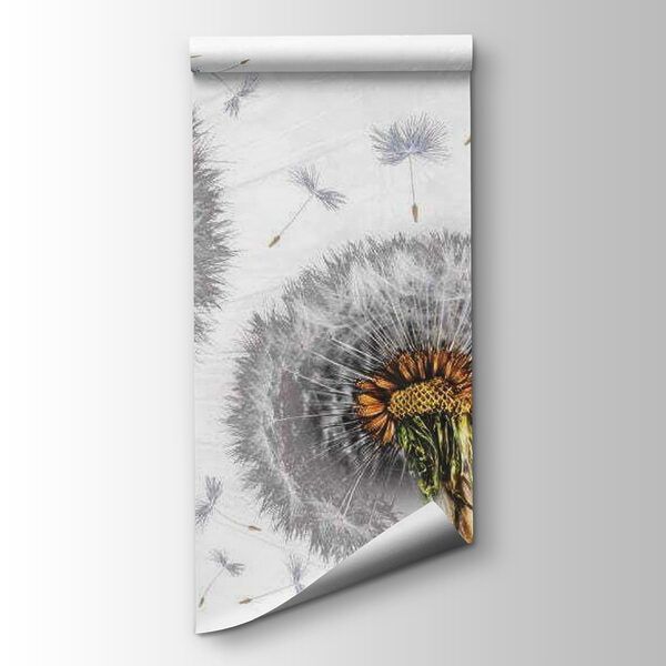 Dandelions dispersing into the breeze Dandelions dispersing into the breeze