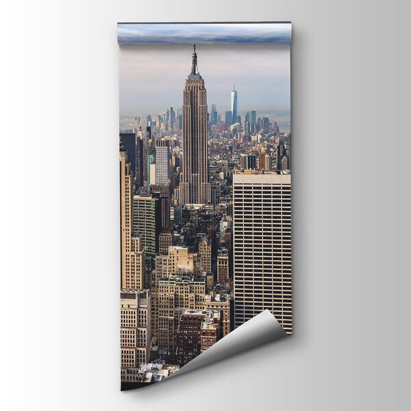 City with tall buildings City with tall buildings