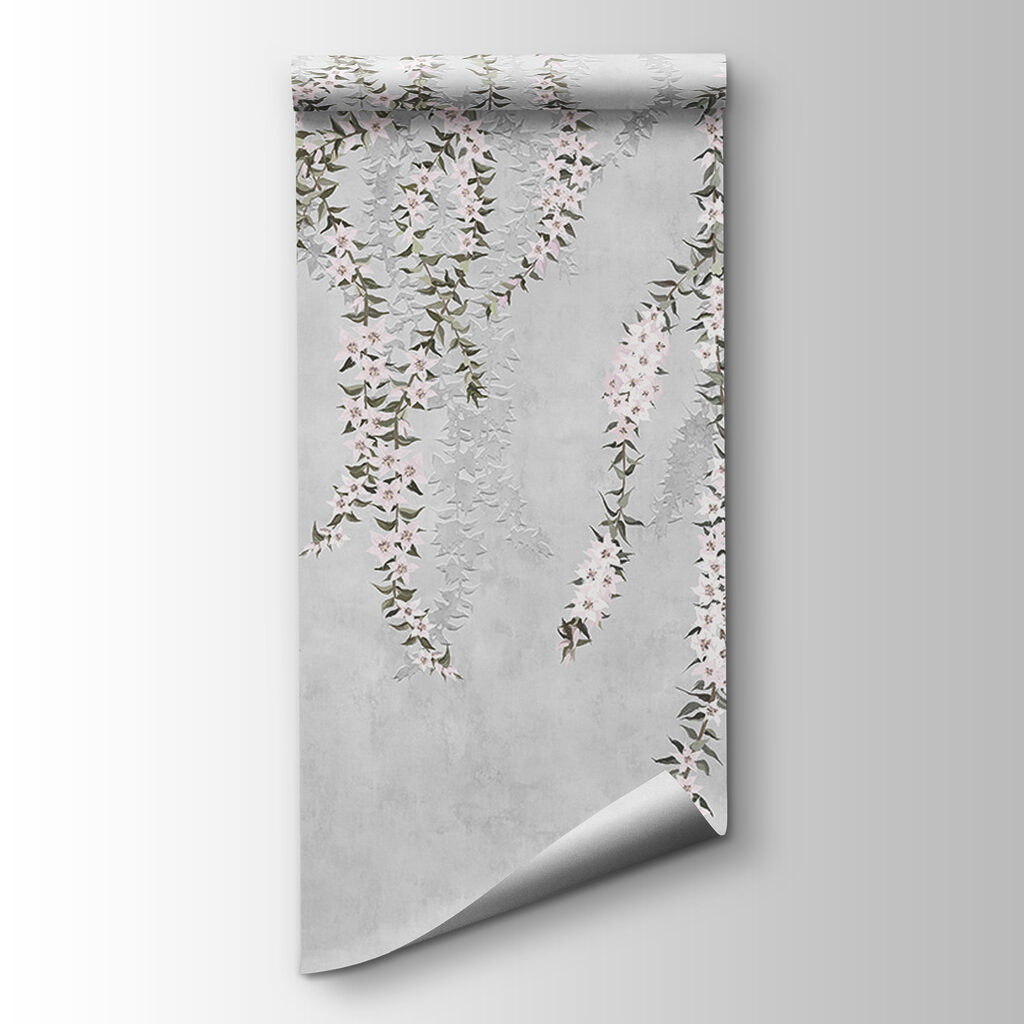 Wallpaper with flowers Wallpaper with flowers