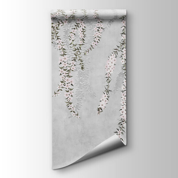 Wallpaper with flowers Wallpaper with flowers