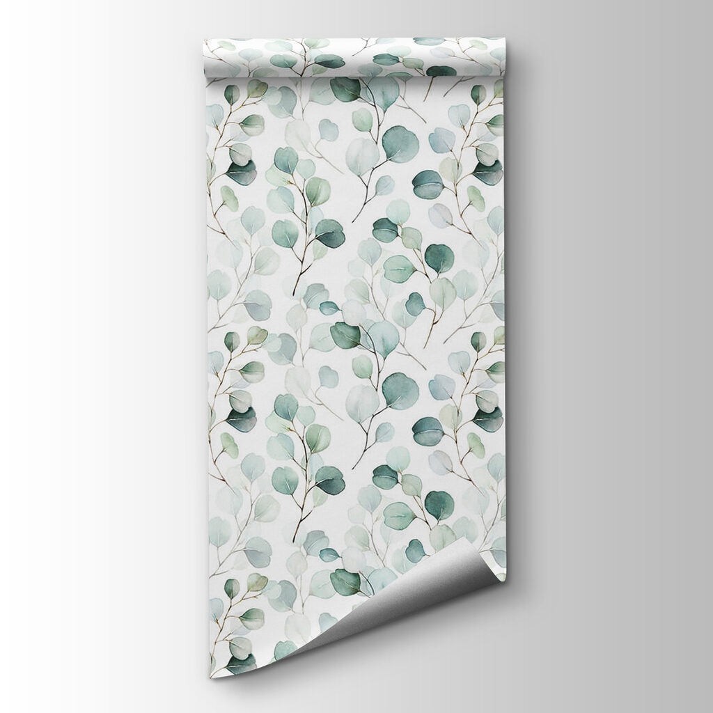 Pattern of green leaves Pattern of green leaves