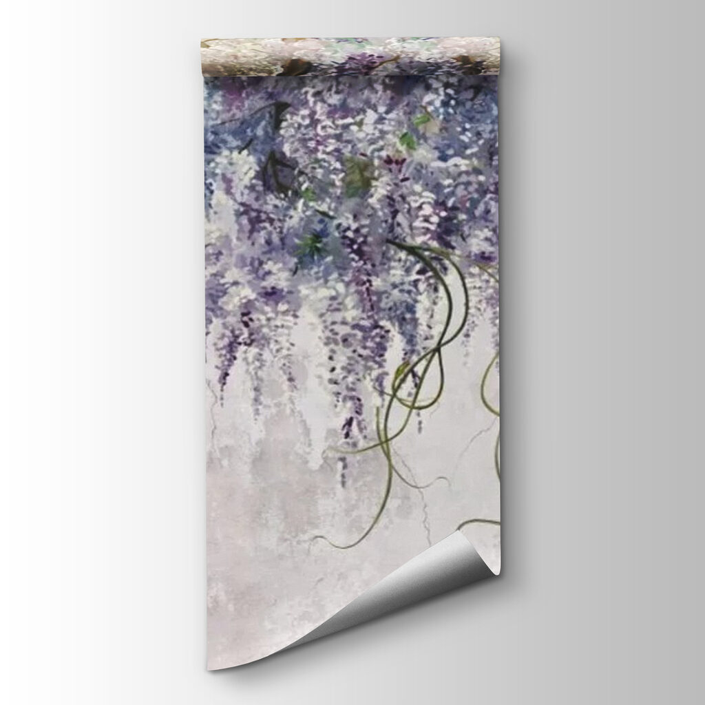 Painting of a wisteria